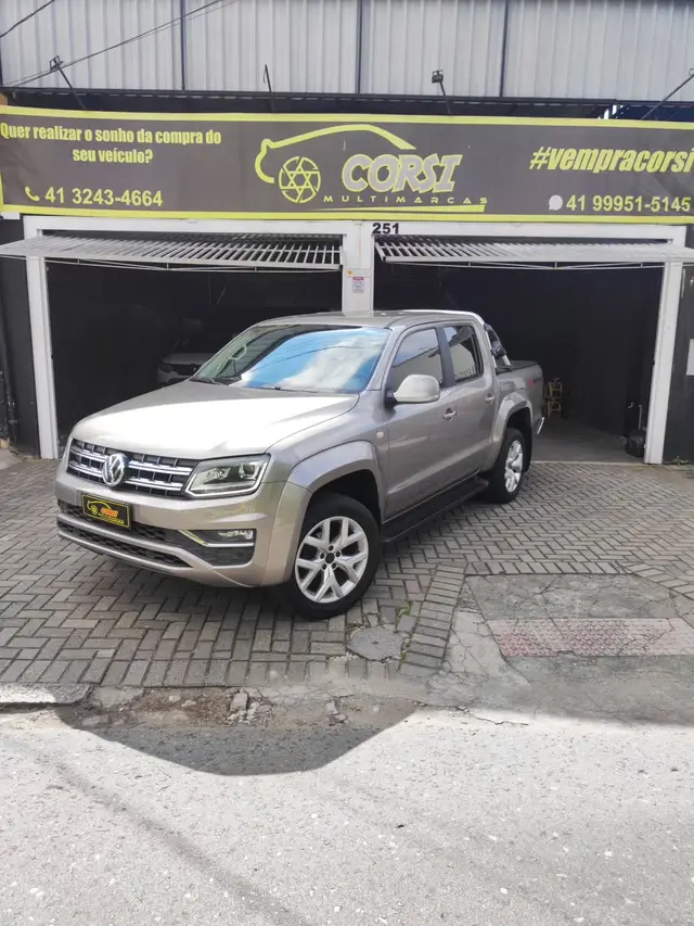 Carro Volkswagen Amarok 2017 2.0 CD 4x4 TDi Highline (Aut)