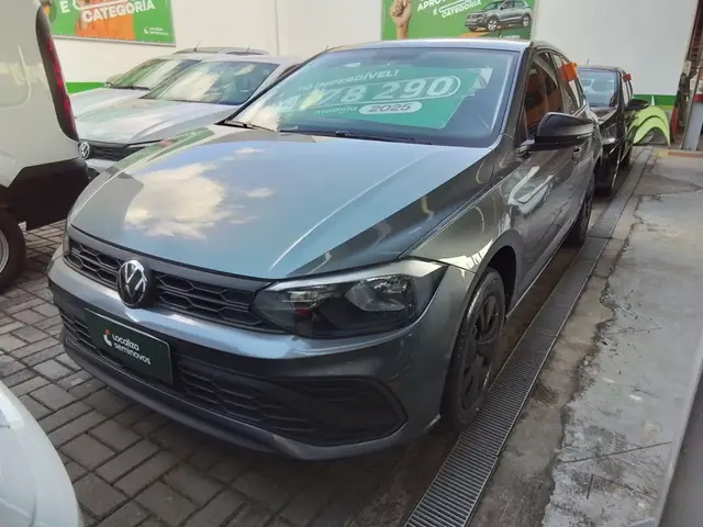 Carro Volkswagen Polo 2025 Track 1.0 Flex 12V 5p