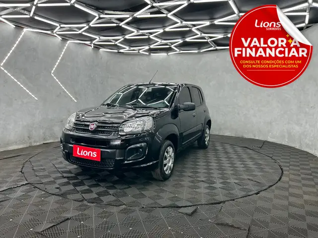 Carro Fiat Uno 2021 Attractive 1.0