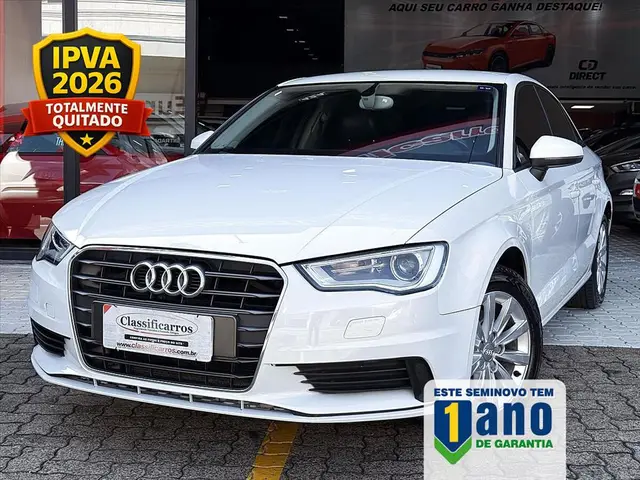 Carro Audi A3 2014 1.4 TFSI Attraction S Tronic