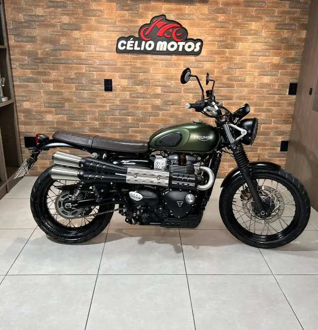 Moto Triumph Street Scrambler 2018 900