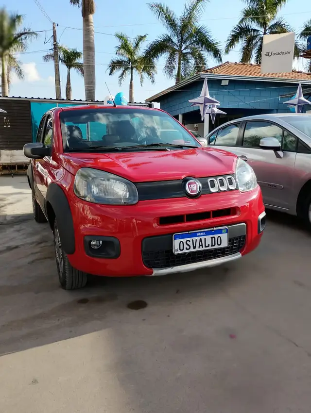 Carro Fiat Uno 2015 Way 1.0 8V (Flex) 4p