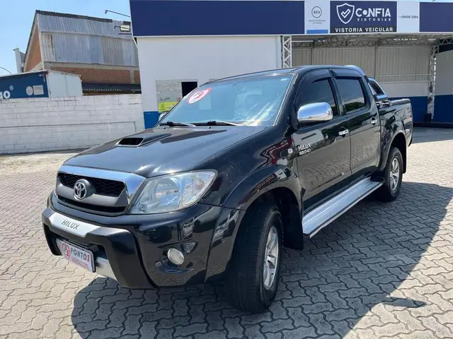 Carro Toyota Hilux Cabine Dupla 2009 Hilux SRV 4X4 3.0 (cab dupla) (aut)