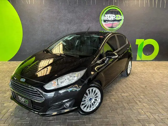 Carro Ford Fiesta Hatch 2014 Titanium Powershift 1.6 (Flex)