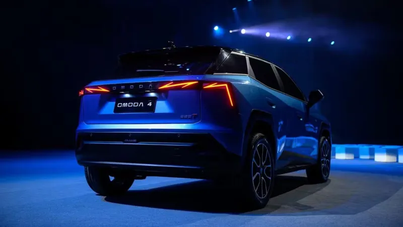 Omoda 2 é futuro SUV chinês que pode vir ao Brasil contra VW Tera e Fiat Pulse 