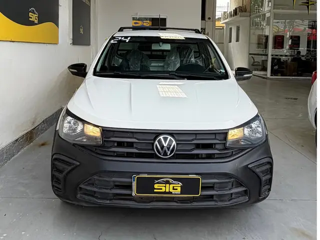 Carro Volkswagen Saveiro 2024 Robust CS 1.6