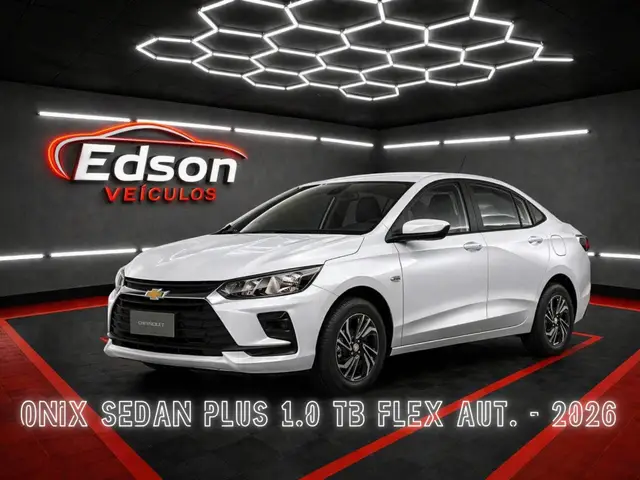 Carro Chevrolet Onix Plus 2026 1.0 Turbo AT