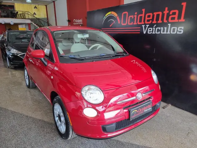 Carro Fiat 500 2012 Cult Dualogic 1.4 8V