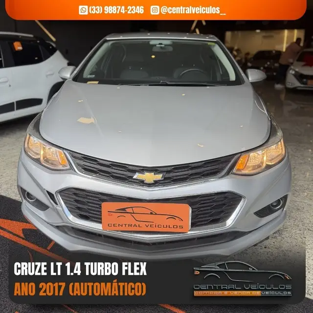 Carro Chevrolet Cruze 2017 LT 1.4 16V Ecotec (Aut) (Flex)