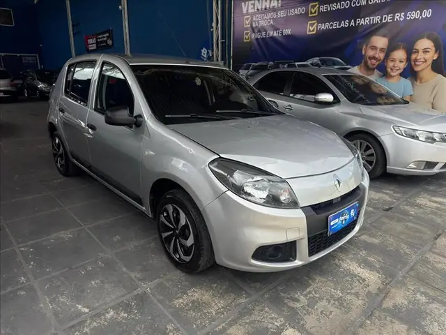 Carro Renault Sandero 2014 Authentique 1.0 16V (flex)