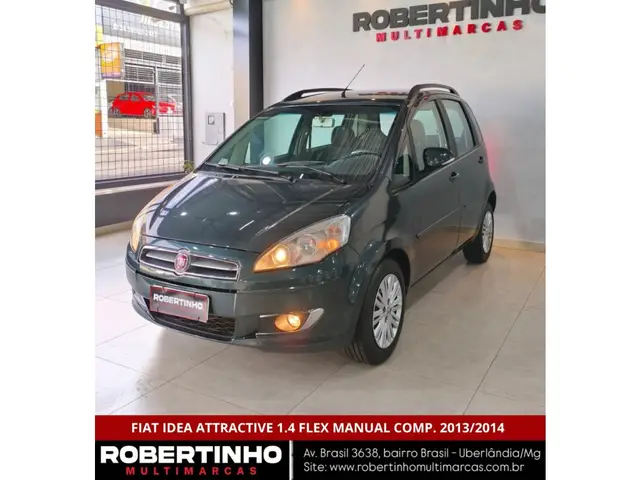 Carro Fiat Idea 2014 Attractive 1.4 8V (Flex)