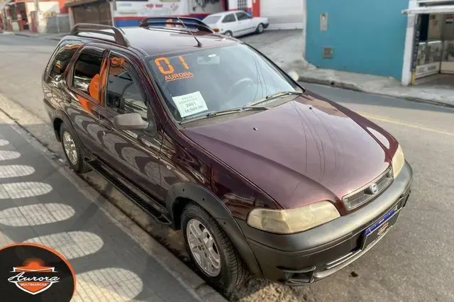 Carro Fiat Palio Weekend 2001 Adventure 1.6 16V