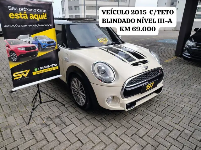 Carro MINI Cooper 2015 2.0 S Exclusive (Aut) 2p