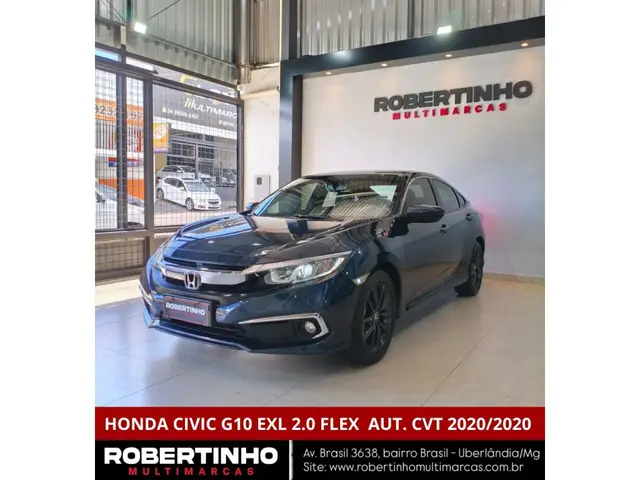 Carro Honda Civic 2020 EXL 2.0 i-VTEC CVT