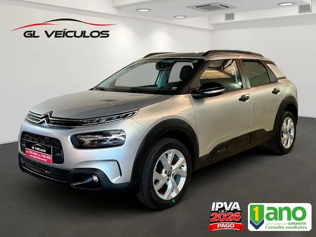 Carro Citroën C4 Cactus 2022 1.6 Feel (Aut) (Flex)