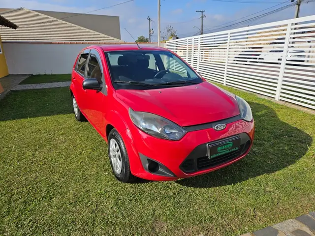 Carro Ford Fiesta Hatch 2014 SE 1.0 RoCam (Flex)