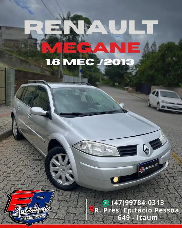 Carro Renault Megane Grand Tour 2013 Mégane Grand Tour Dynamique 1.6 16V (flex)