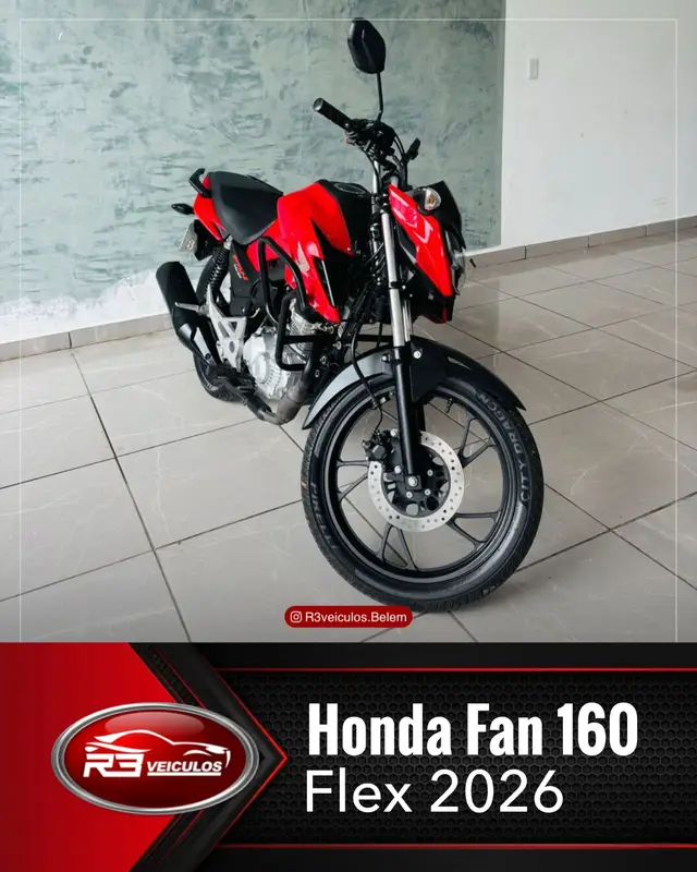 Moto Honda CG 160 2026 Fan