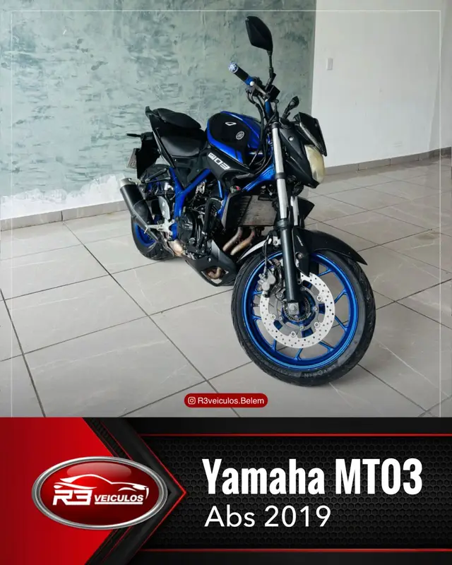 Moto Yamaha MT-03 2019 ABS