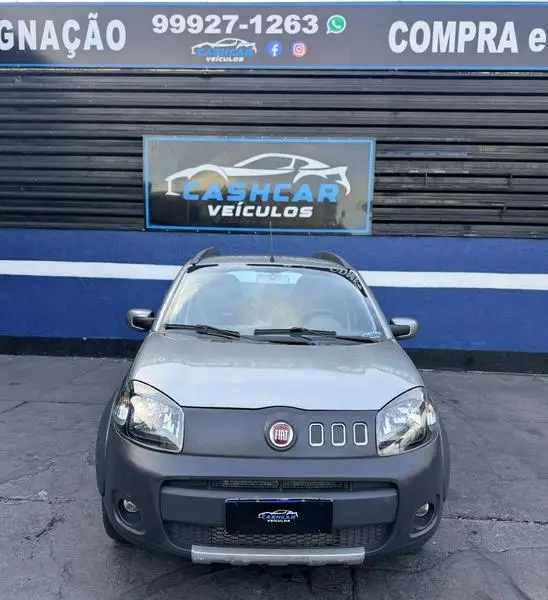 Carro Fiat Uno Mille 2011 Uno Mille Celeb. WAY ECON. 1.0 F.Flex 2p