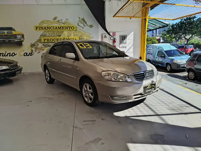 Carro Toyota Corolla 2003 Sedan SEG 1.8 16V (nova série) (aut)