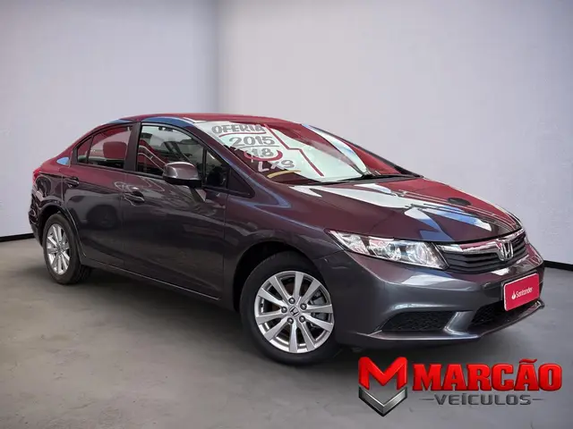 Carro Honda Civic 2015 LXS 1.8 i-VTEC (Flex)
