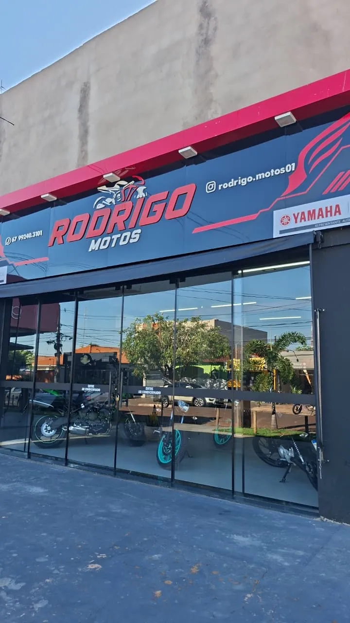 Fachada da loja RODRIGO MOTOS - Campo Grande - MS