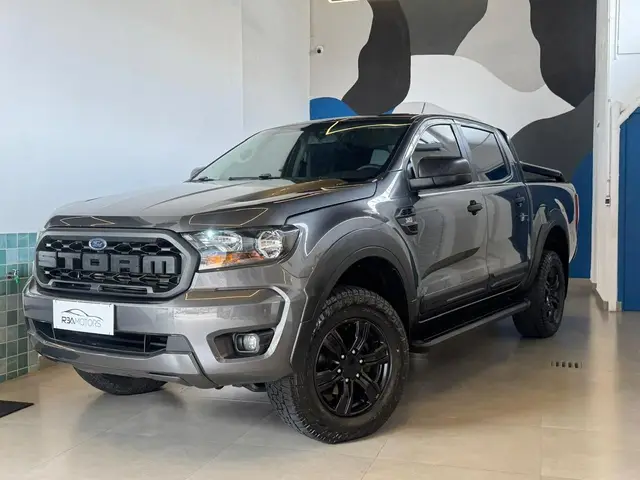 Carro Ford Ranger Cabine Dupla 2022 Storm 3.2 Turbodiesel 20V 4x4 (Aut)