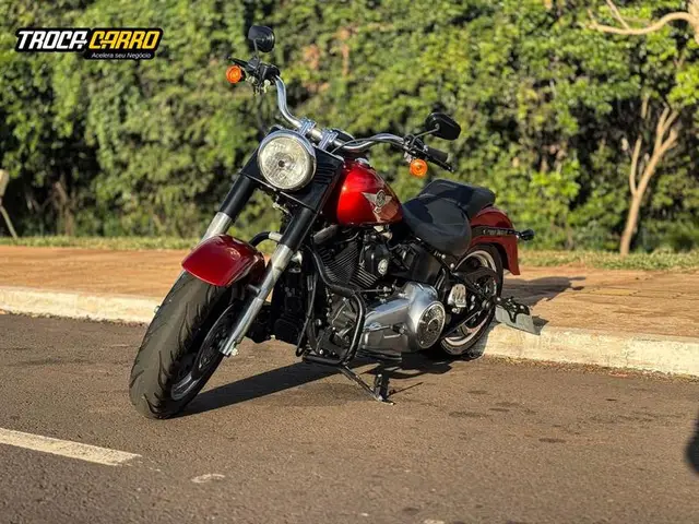 Moto Harley-Davidson Fat Boy FLSTF 2013 Fat Boy FLSTF