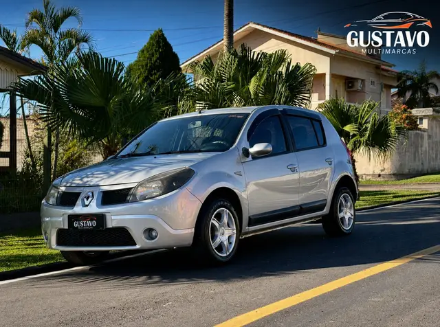 Carro Renault Sandero 2009 Privilège 1.6 8V Hi-Torque (flex)
