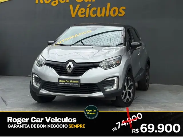 Carro Renault Captur 2018 Intense 2.0 16v (Aut) (Flex)