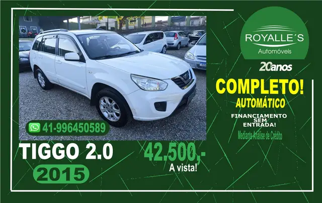 Carro CAOA Chery Tiggo 2015 2.0 16V Celebration