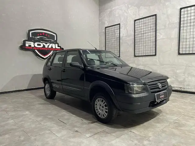 Carro Fiat Uno Mille 2013 Uno Mille Celeb. WAY ECON. 1.0 F.Flex 4p