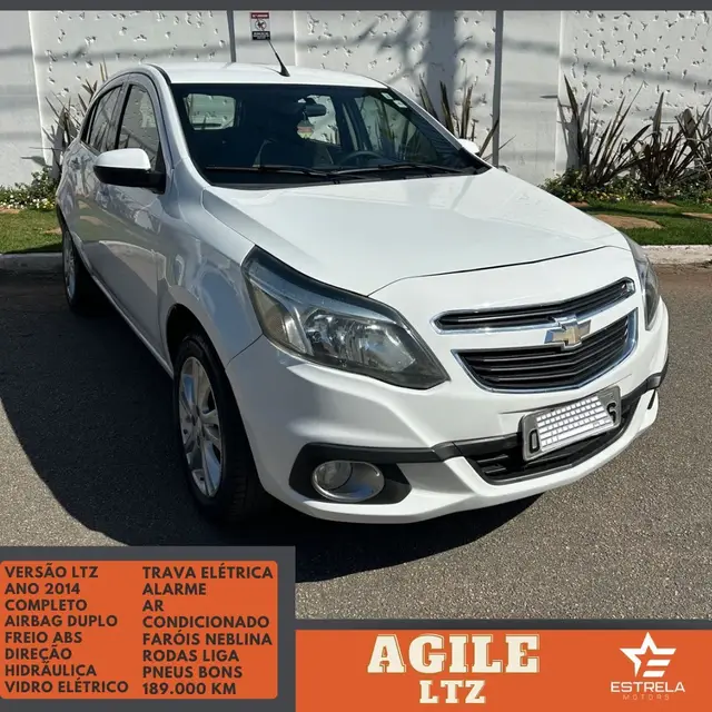 Carro Chevrolet Agile 2014 LTZ 1.4 8V (Flex)