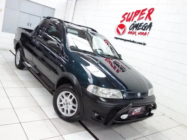 Carro Fiat Strada 2002 Adventure 1.6 16V (Cabine Estendida)