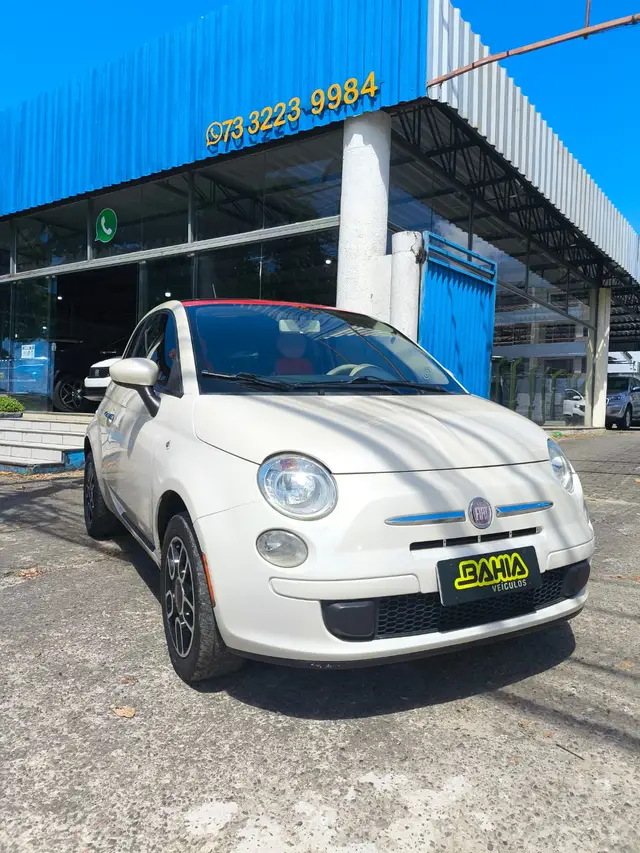 Carro Fiat 500 2013 Cult Dualogic 1.4 8V