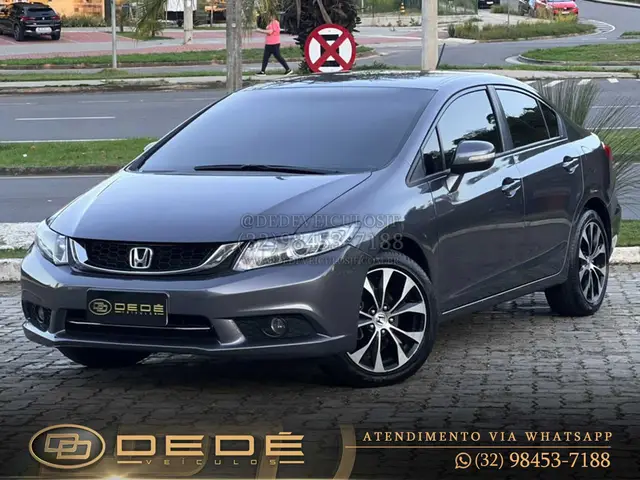 Carro Honda Civic 2015 LXR 2.0 i-VTEC (Aut) (Flex)