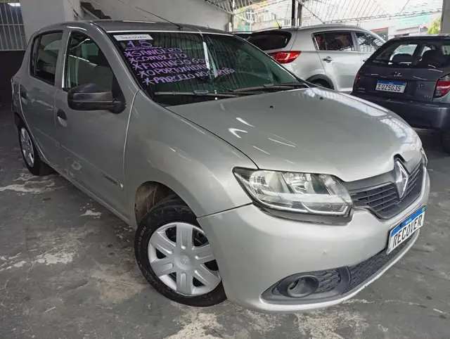 Carro Renault Sandero 2015 Authentique HIi-Power 1.0 16V (Flex)