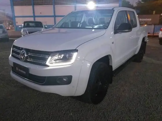 Carro Volkswagen Amarok 2016 2.0 CD 4x4 TDi Highline (Aut)