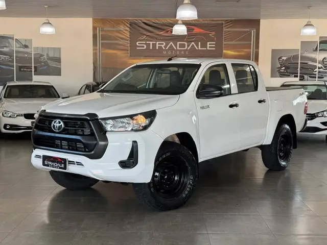 Carro Toyota Hilux Cabine Dupla 2021 STD Power Pack 2.8 TDI CD 4x4