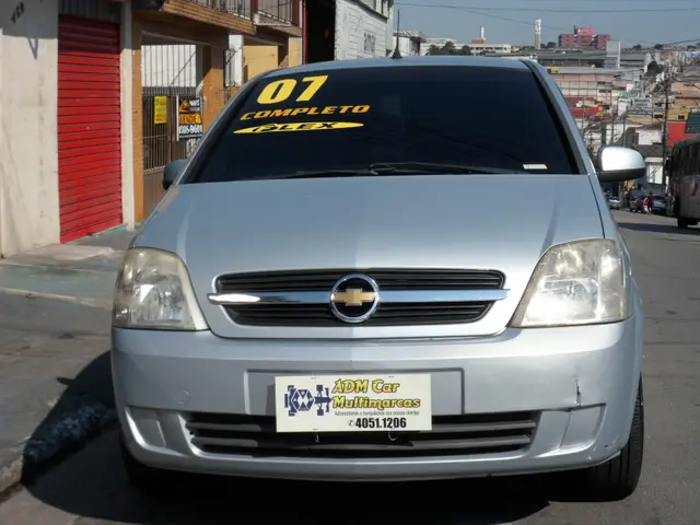 Carro Chevrolet Meriva 2007 Maxx 1.8 (Flex)