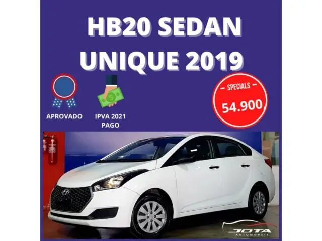 Hyundai HB20S 1.0 Unique (Flex)