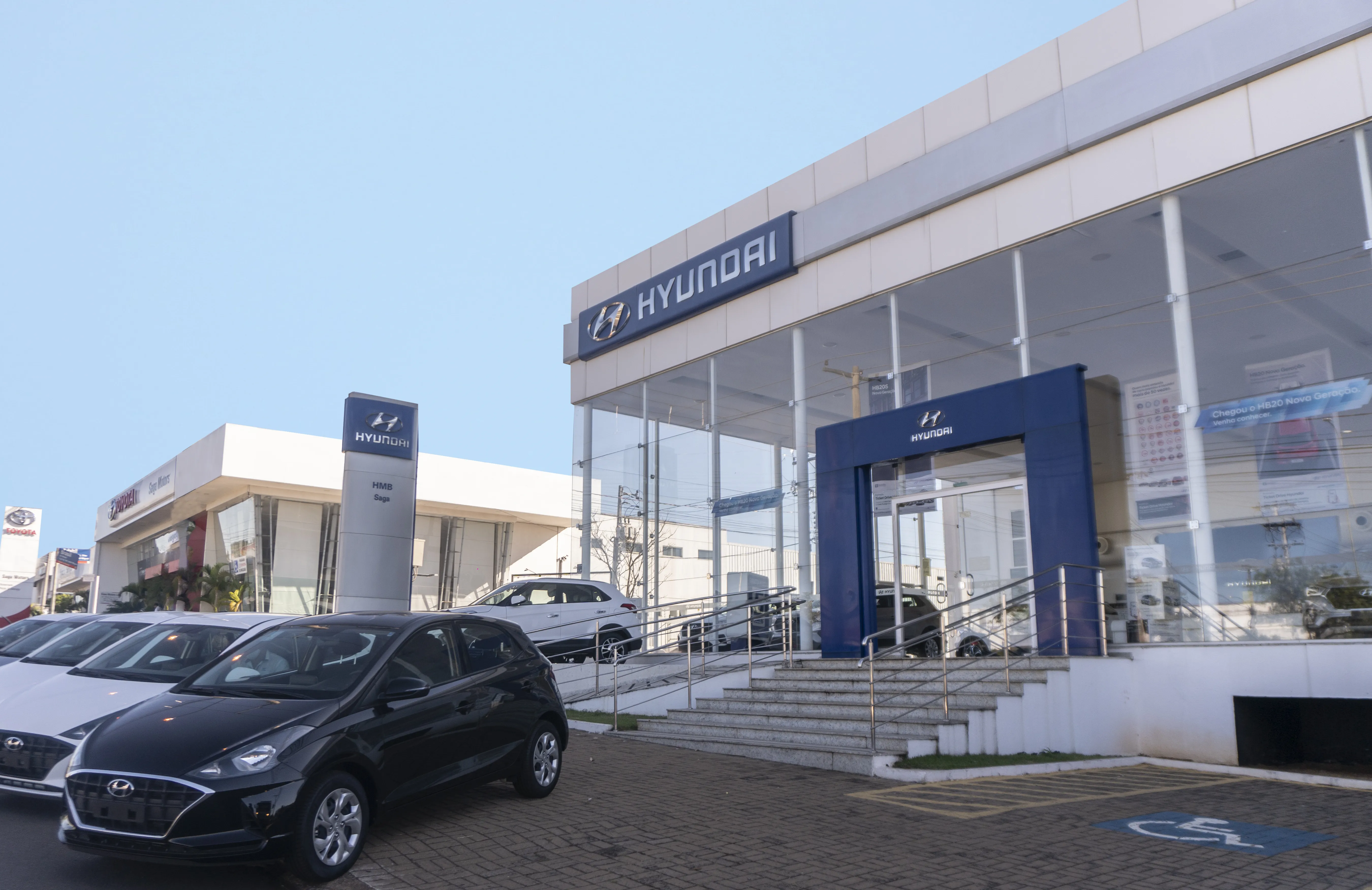 Fachada da loja SAGA HYUNDAI ANÁPOLIS - Anápolis - GO