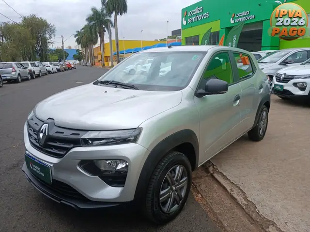 Carro Renault Kwid 2025 Zen 1.0 12v SCe (Flex)