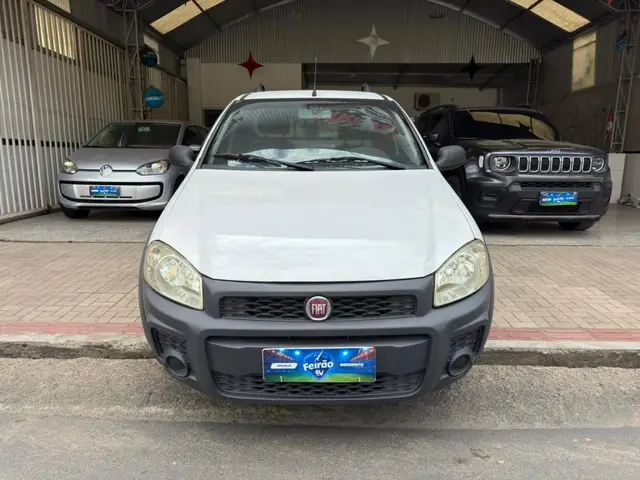 Carro Fiat Strada 2017 Hard Working 1.4 (Flex) (Cabine Simples)