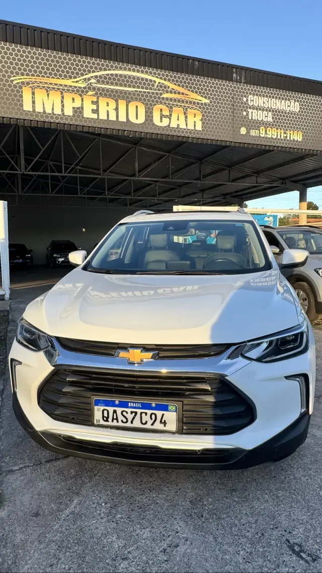 Carro Chevrolet Tracker 2021 Premier 1.2 Turbo (Flex) (Aut)