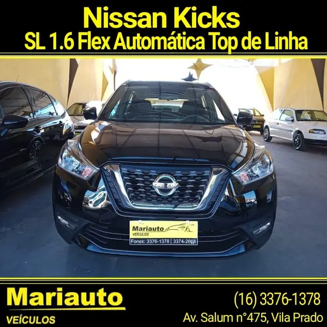 Carro Nissan Kicks 2017 1.6 SL CVT (Flex)