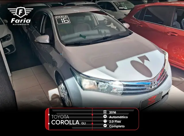 Carro Toyota Corolla 2016 1.8 GLi (Aut.)