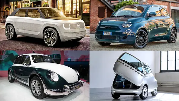 Está surgindo uma geração de automóveis que trocaram o design futurista pelo estilo retrô