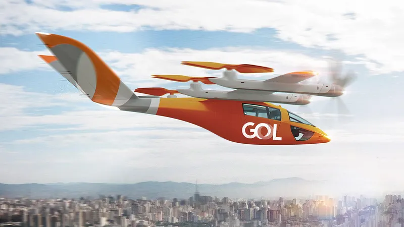 Gol e Azul prometem fazer carro voador virar realidade no Brasil já em 2025